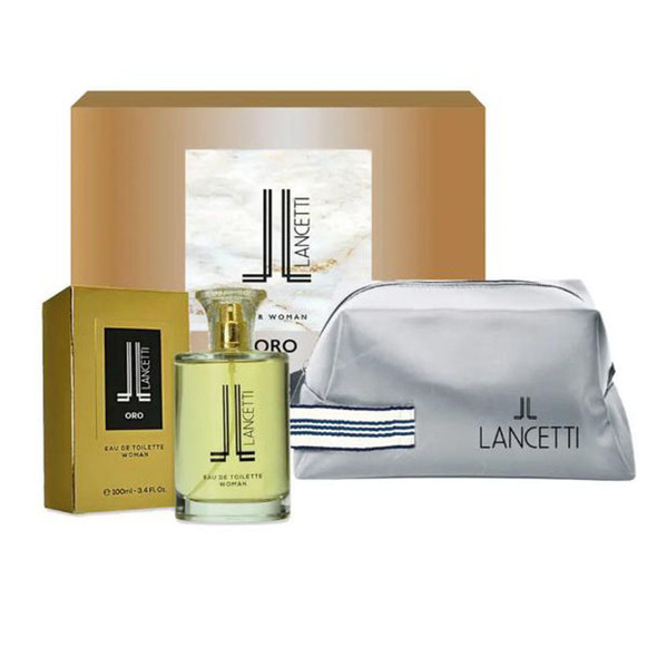 LANCETTI KIT WOMAN D EDT100+POCHET
