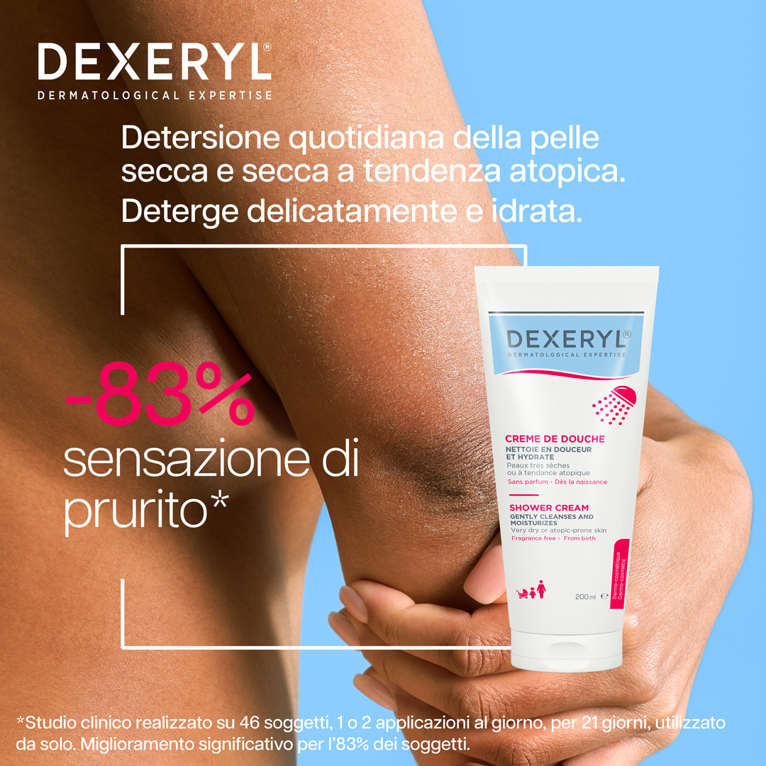 Dexeryl - Doccia Crema Idratante Per Pelle Molto Secca E A Tendenza Atopica 200 ml