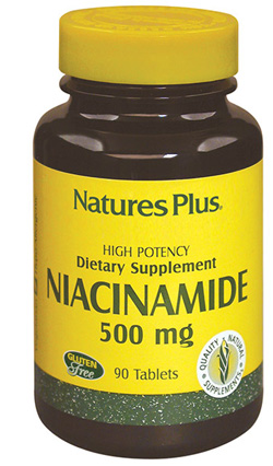 Nature's Plus Niacinamide Integratore 90 Tavolette