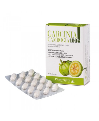 Garcinia Cambogia 100% integratore per il metabolismo 60 compresse
