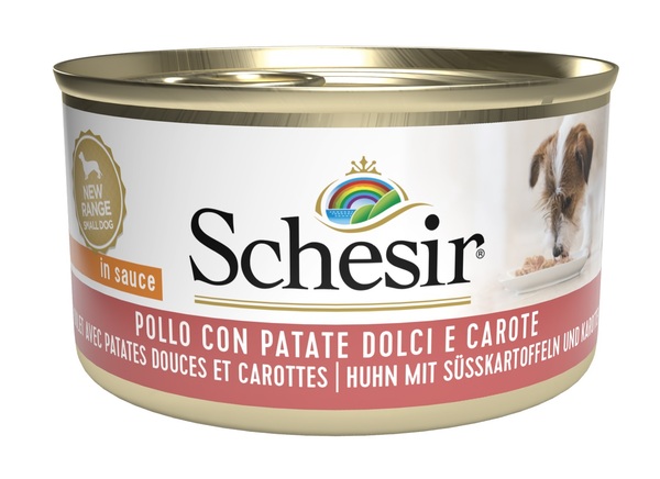 SCHESIR DOG POLLO/PAT/CAROT85G