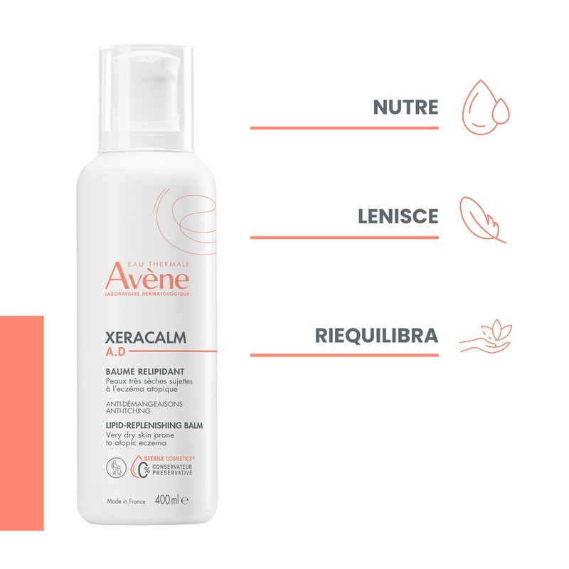 Eau Thermale Avène - XERACALM A.D Balsamo Liporestitutivo 400 ml