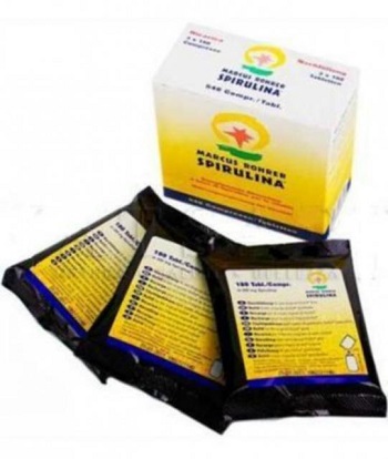 Marcus Rohrer Spirulina Ricarica Integratore 3 x 180 Compresse