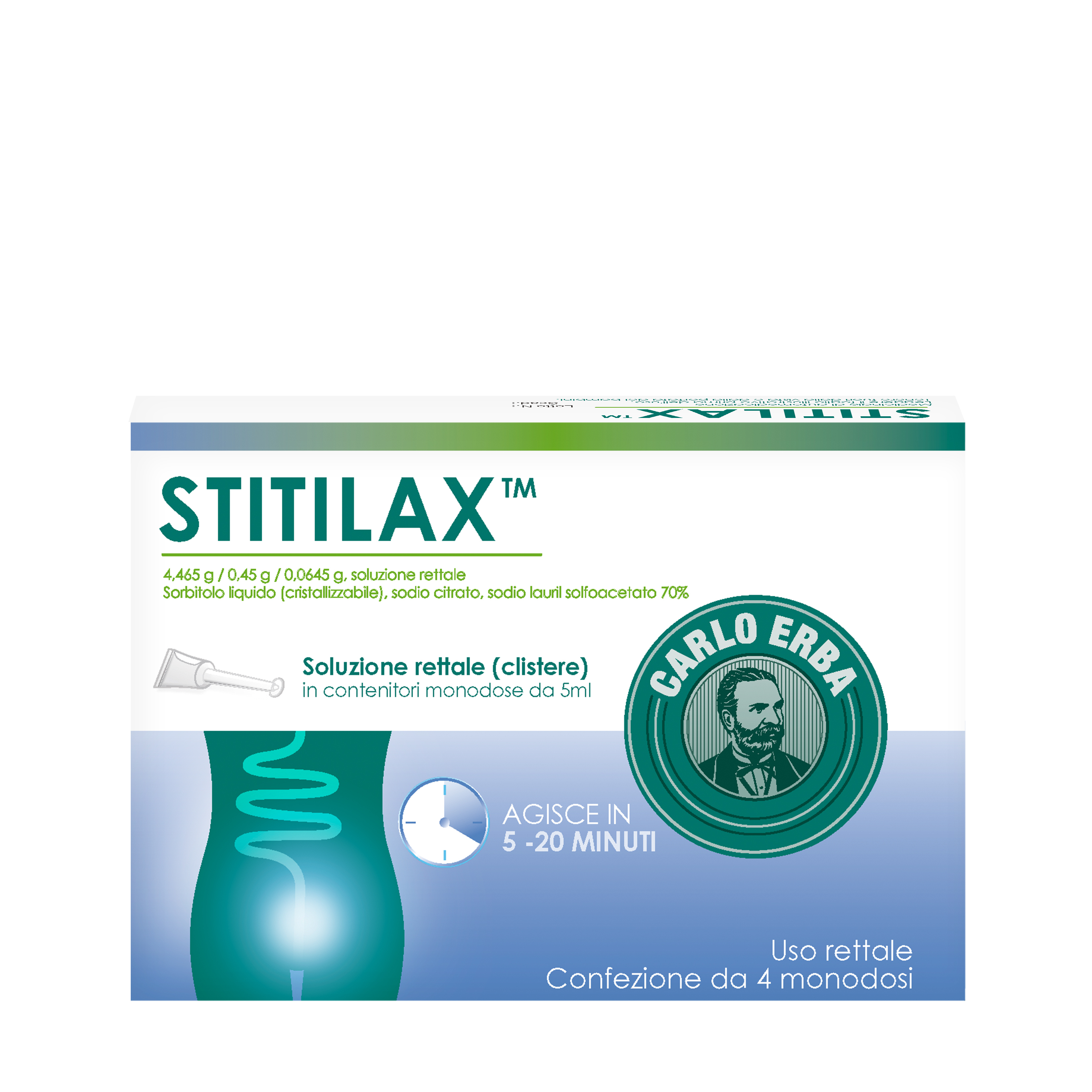 STITILAX RETT SOL 4FL MONO 5ML