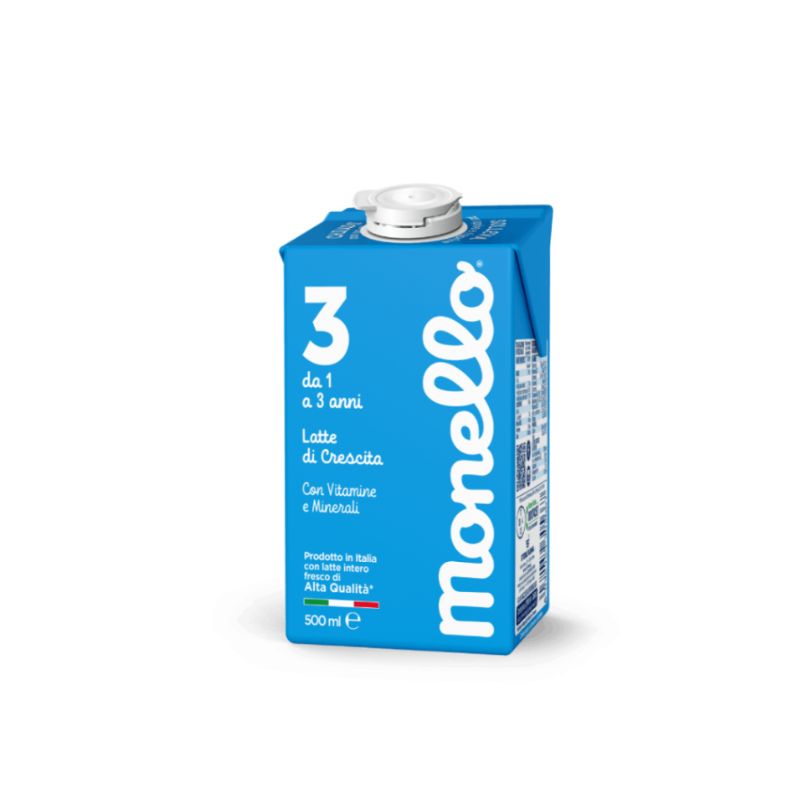 Monello 3 - Latte Di Crescita Per Bambini Da 1 A 3 Anni 500 ml