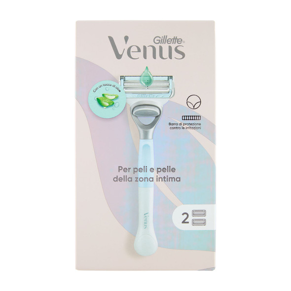 GILLETTE VENUS INTIMATE RASOIO 2UP