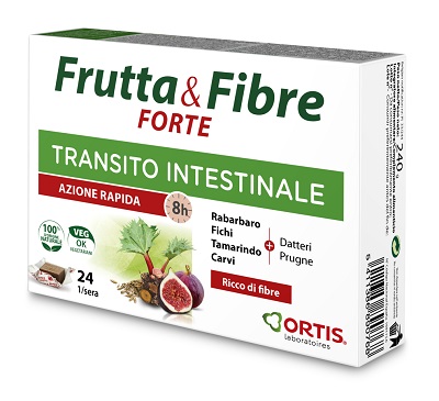 FRUTTA &amp; FIBRE FORTE 24CUBETTI