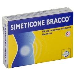 Simeticone DOMPE - Gonfiore e meteorismo - 24 compresse masticabili - 120 mg