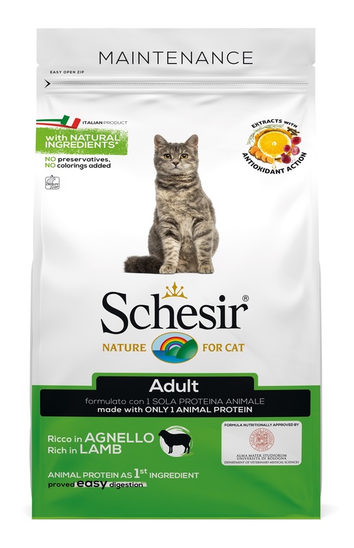 SCHESIR CAT DRY MANT AGNEL400G
