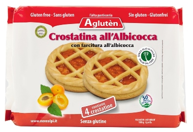 Aglutèn Crostatina All' Albicocca Senza Glutine 180g