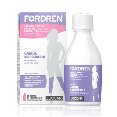 Fordren Gambe Microcircolo Integratore Drenante 250 ml