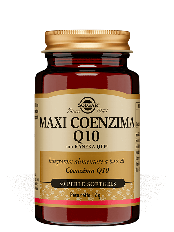 Solgar Maxi Coenzima Q10 Integratore Antiossidante 30 Perle Softgel