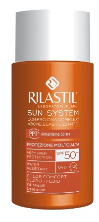 Rilastil Sun System Fluido Comfort Color SPF 50+ Protezione Viso 50 ml