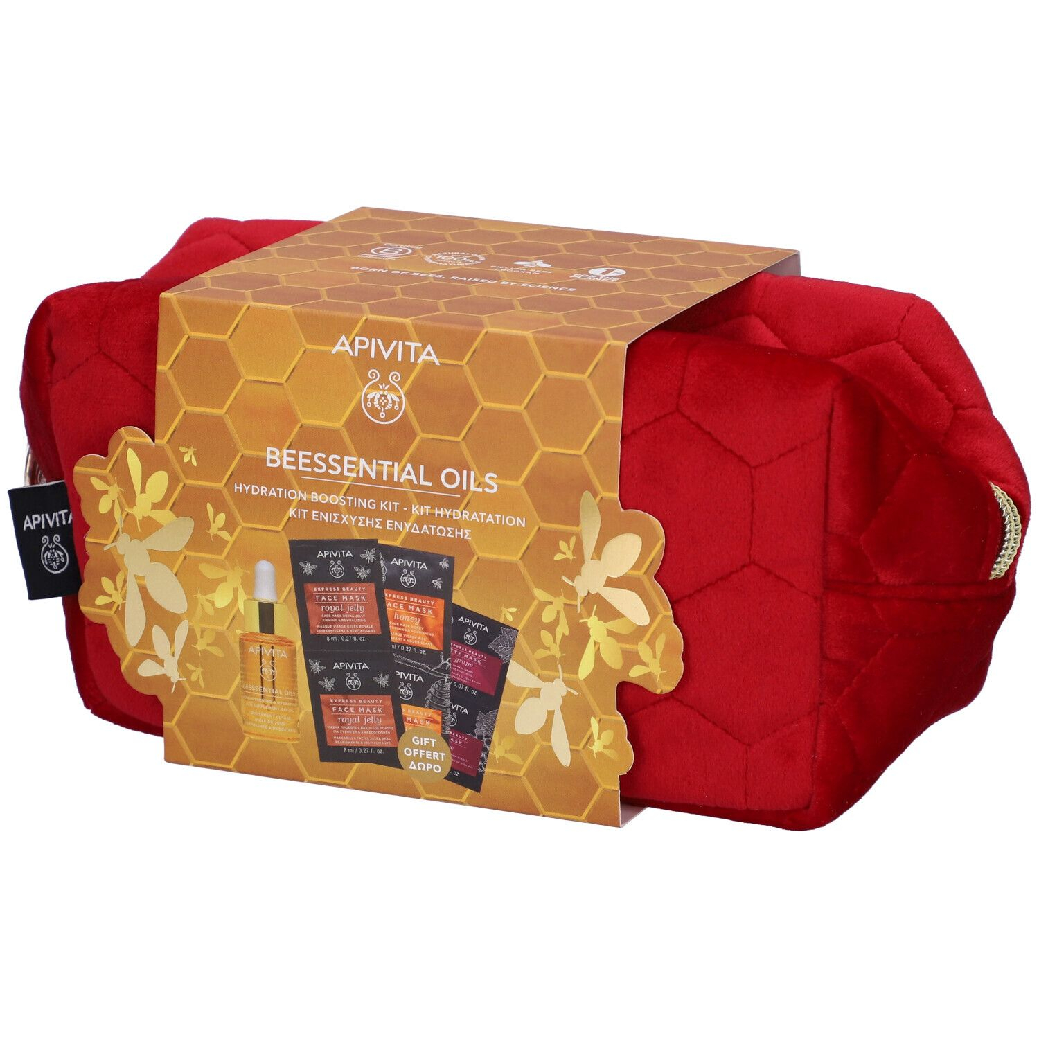 Apivita Promo Xmas Olio Giorno Rinforzante Idratante + 3 Maschere Express