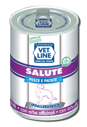 VET LINE SALUTE PESCE/PAT 400G