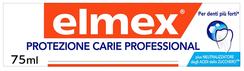 Elmex Protezione Carie Professional - Dentifricio anti-carie 75 ml