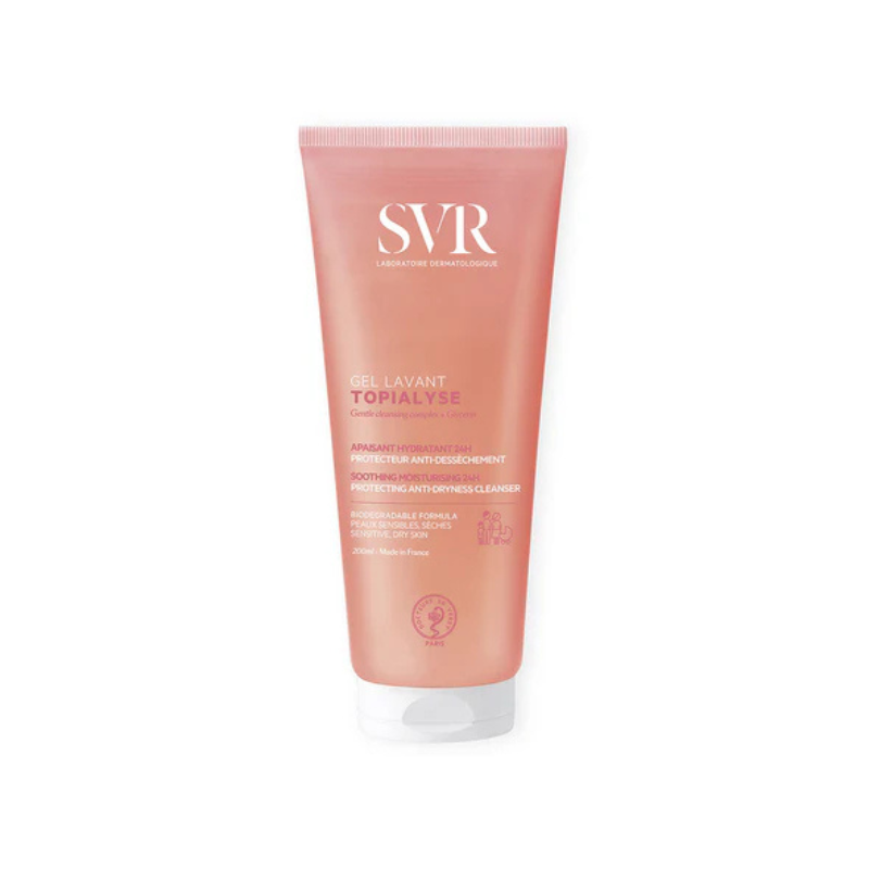 SVR Topialyse Gel Lavant - Detergente Delicato Per Pelle Molto Secca E Atopica 200 ml