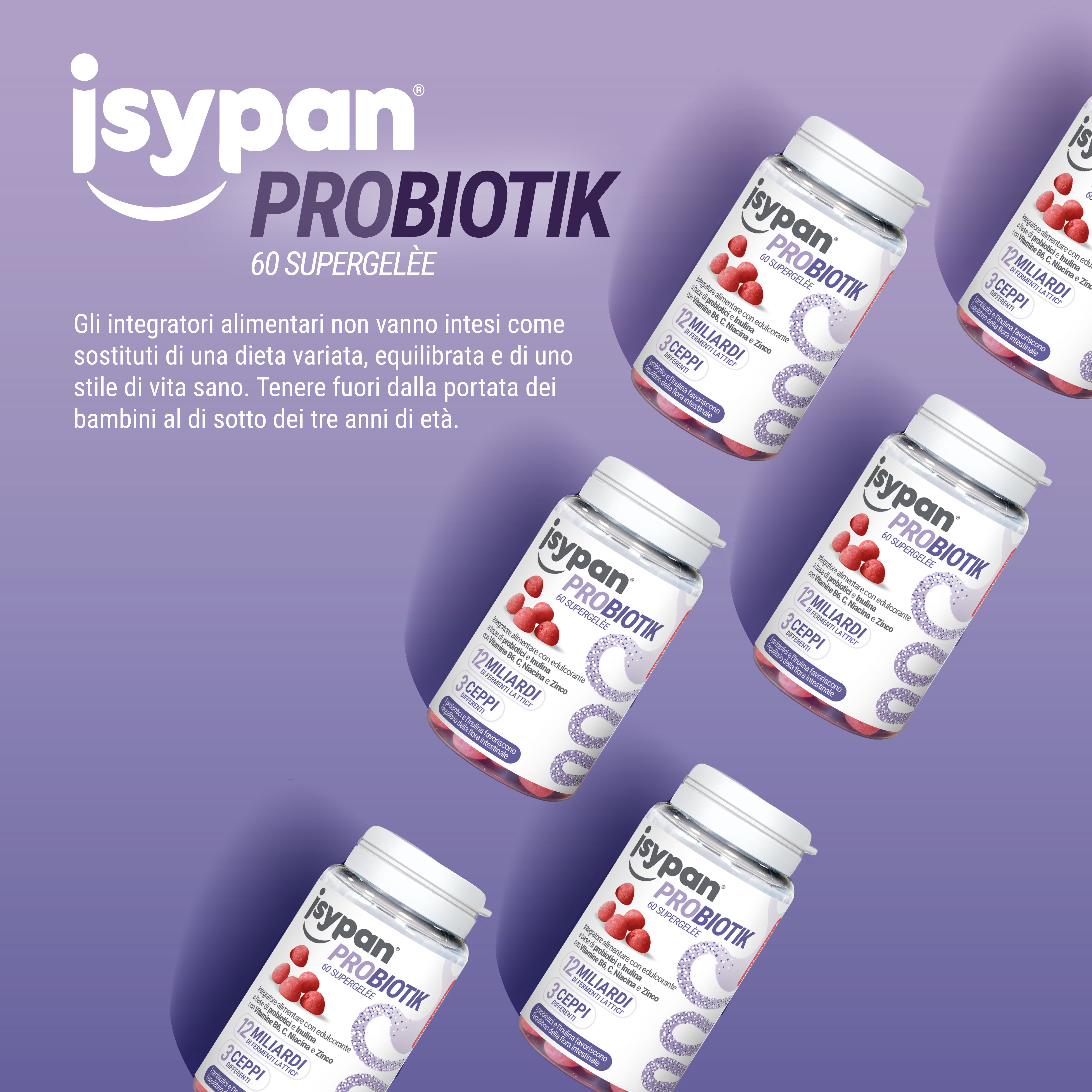Isypan Probiotik Fermenti Lattici 60 supergelée