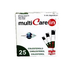 Multicare IN Colesterolo 5 Strisce Reattive