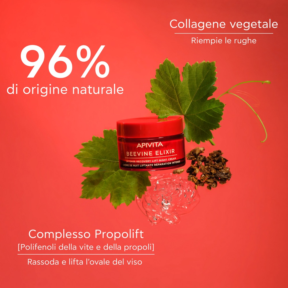 Apivita Beevine Elixir Crema Notte intensiva Liftante Rigenerante - 50ml