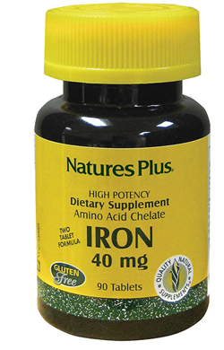Nature's Plus Ferro mg 40 Integratore di Ferro