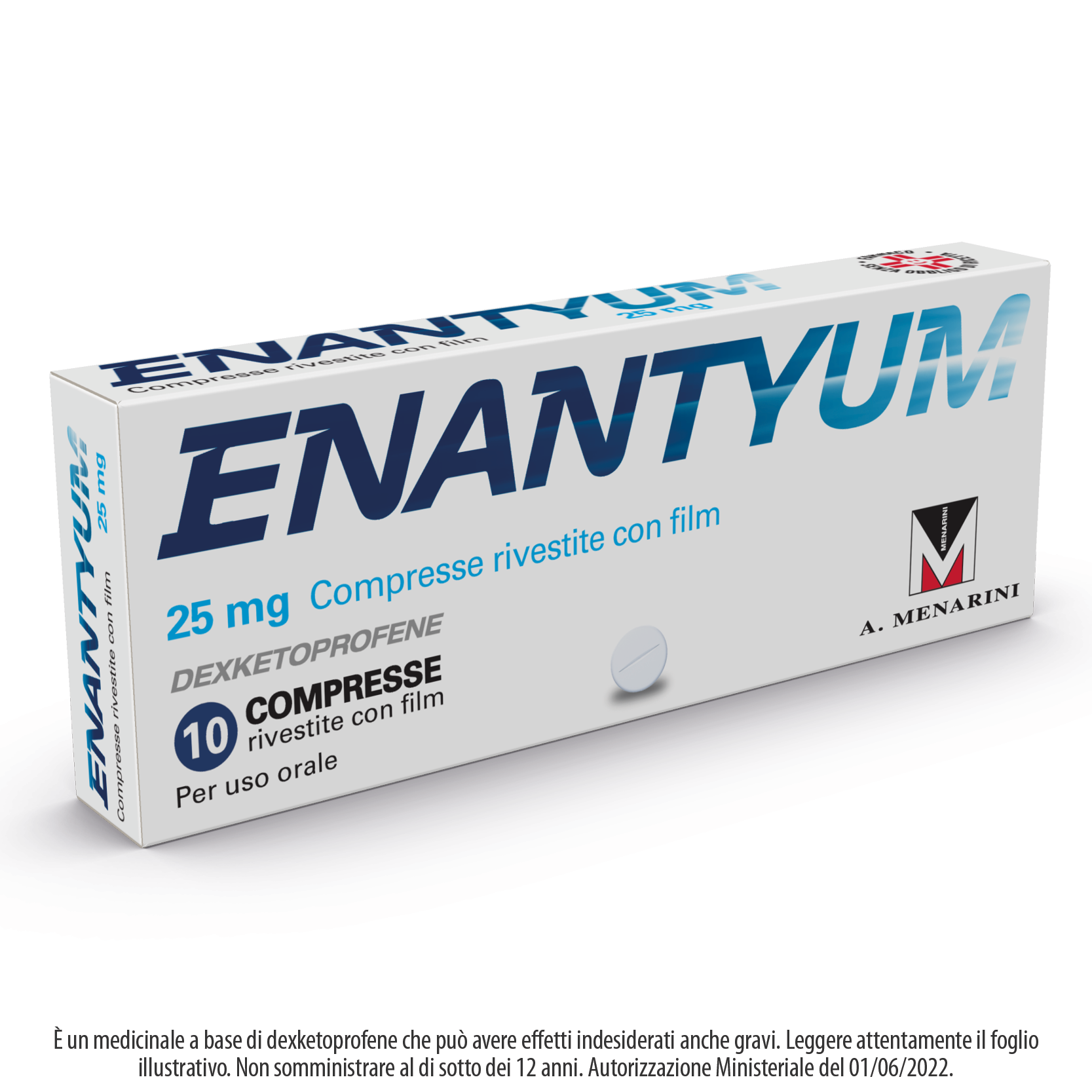 ENANTYUM*10CPR RIV 25MG