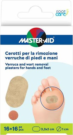 CEROTTO VERRUCHE PIEDI/MANI16P