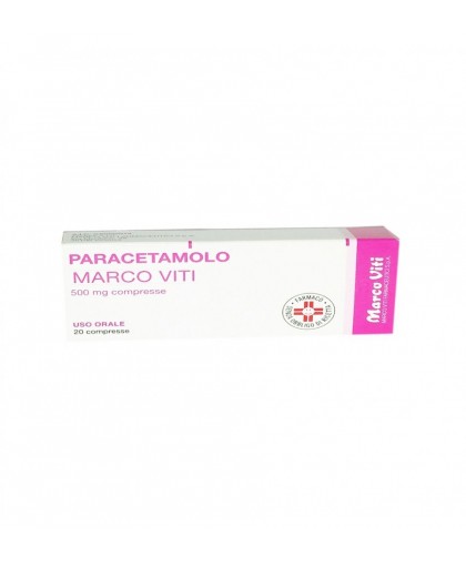 Paracetamolo Marco Viti 500 mg 20 Compresse