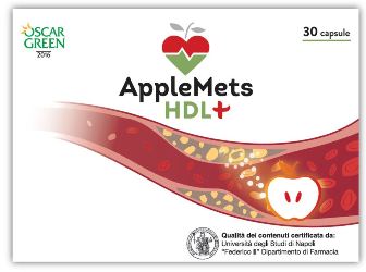 AppleMets HDL+ Integratore Trigliceridi e Colesterolo 30 Capsule