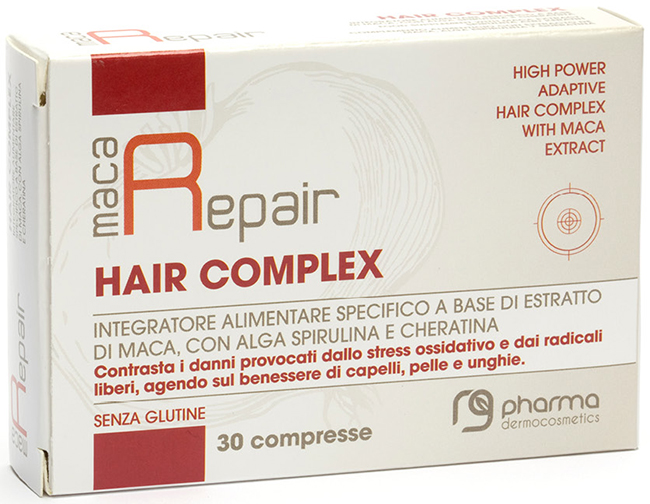 FFD Maca Repair Hair Complex Integratore Crescita Capelli 30 Compresse