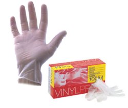GUANTI Vinile M 100pz Ico