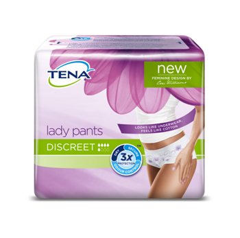 Tena Lady Pants Discreet Assorbenti Taglia M 6 Pezzi