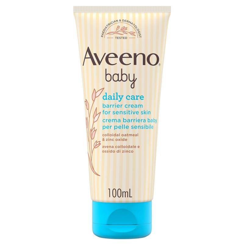 Aveeno Baby, Crema Barriera per Bambini, Daily Care, Protegge da Irritazioni da Pannolino, Facile da Applicare, 100ml