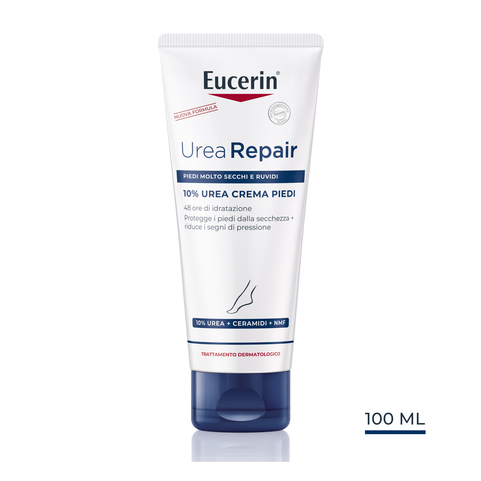 Eucerin UreaRepair Crema Piedi Rigenerante 10% Urea 100 ml