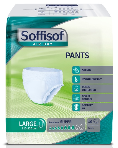 SOFFISOF AIR DRY PANTS SUPER L