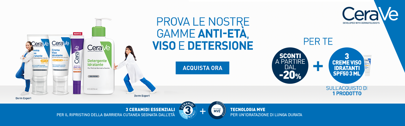 Hero Desktop Cerave Antiage Viso e Detersione Aprile