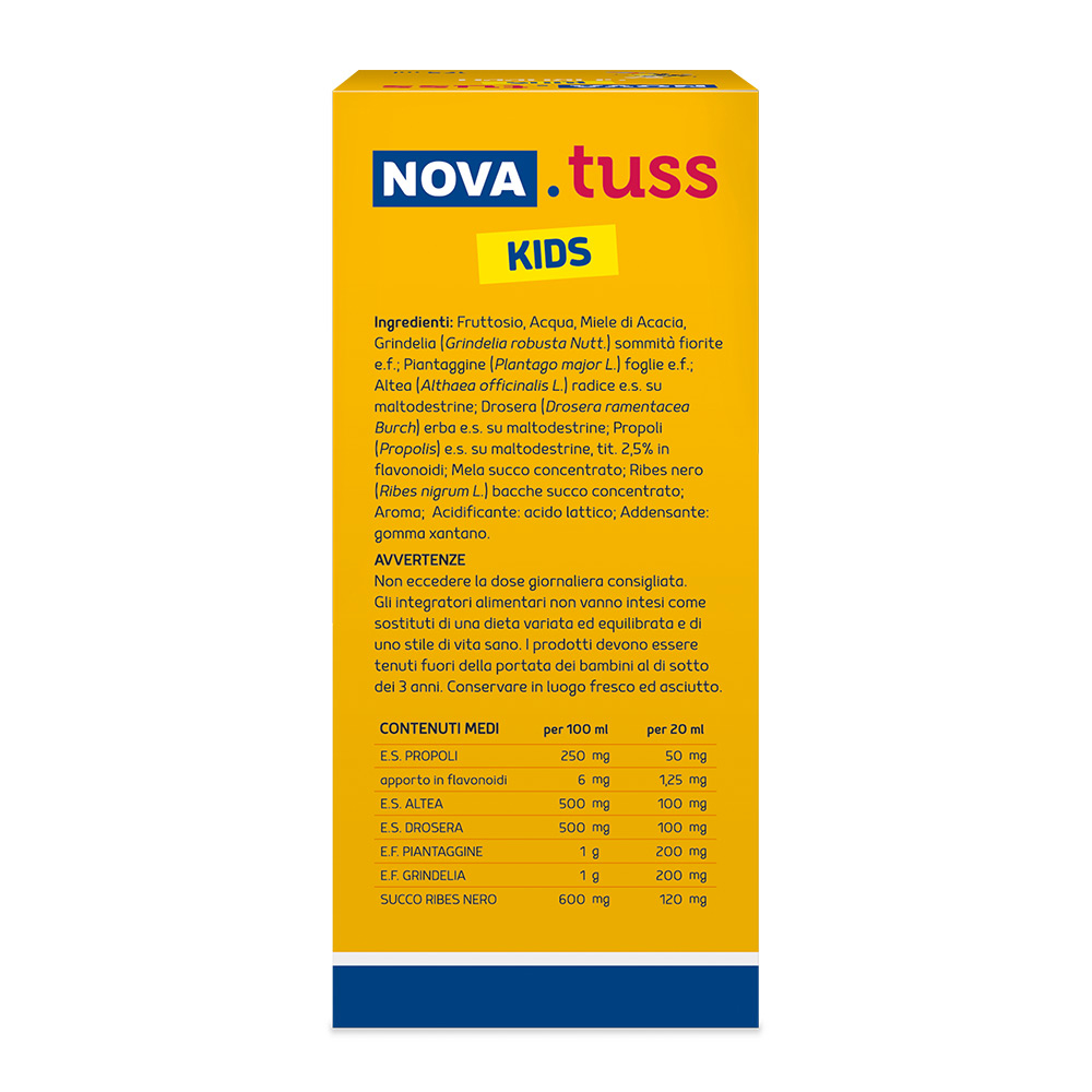 Nova Tuss Kids Sciroppo 160 g