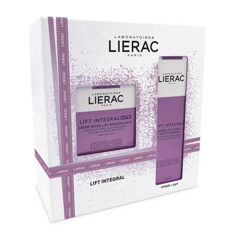 Lierac Cofanetto LiftIntegral Crema Viso+Siero Occhi 50+15ml