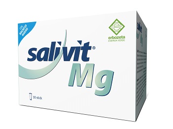 Erbozeta Salivit Mg Integratore di Magnesio e Inulina 30 Stick
