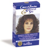 Euphidra Shampoo Colore Permanente Tintura n°55 Colore Castano Dorato 120 ml