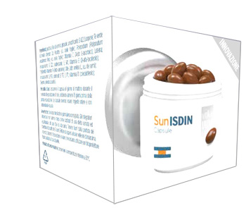 Isdin Sun integratore alimentare utile per l'abbronzatura 30 capsule