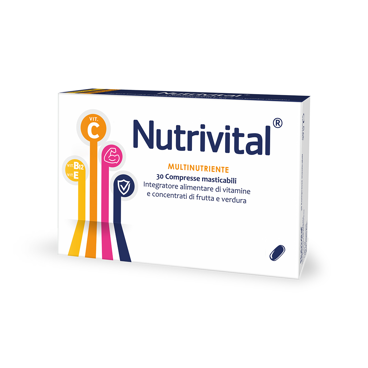 Pegaso Nutrivital Integratore Vitaminico 30 Compresse Masticabili