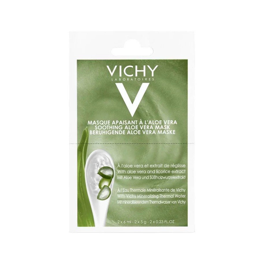 Vichy Maschera all'Aloe Vera Lenitiva 2x6ml