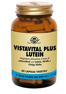 Solgar Vistavital Plus Lutein Integratore Vista 60 Capsule