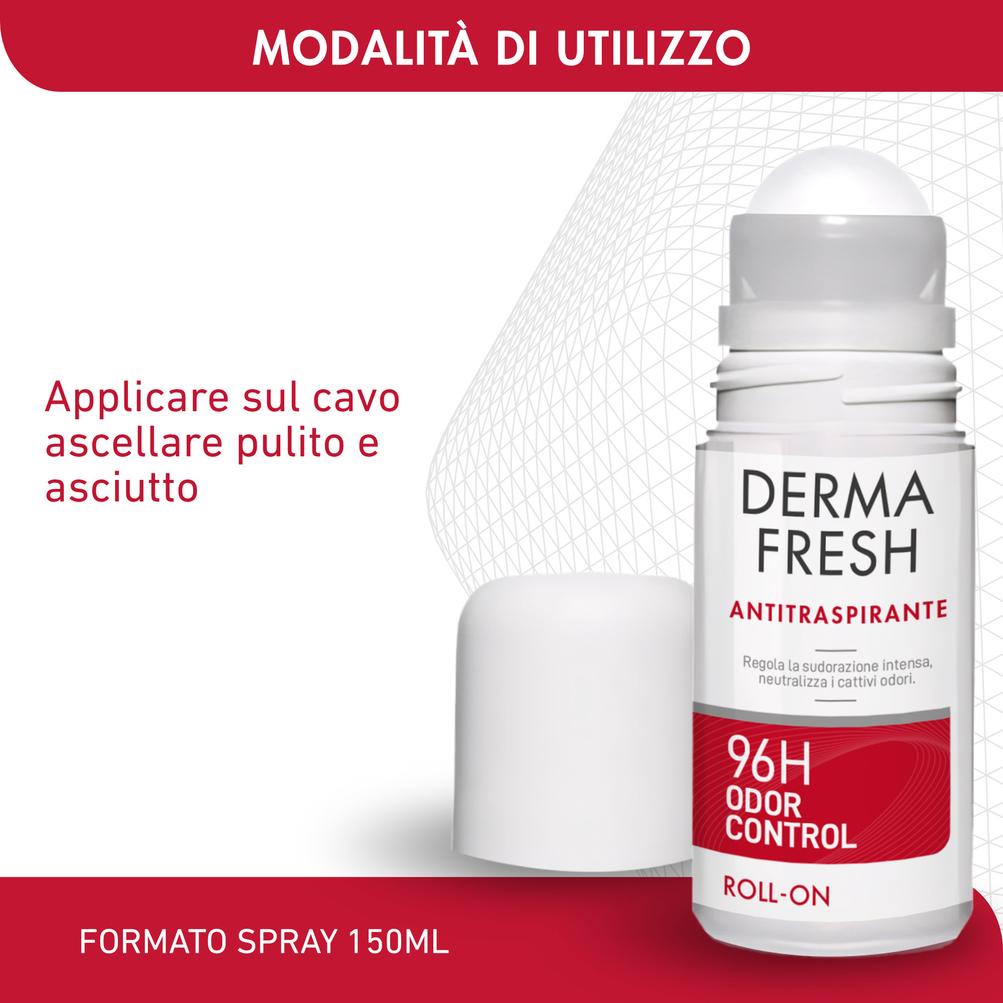 DERMAFRESH 96H ODOR CONTR ROLL