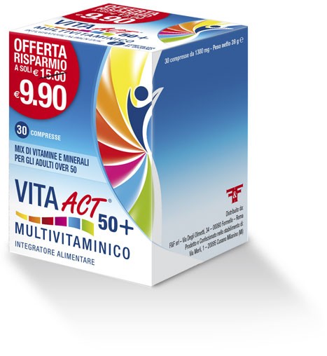 VITA ACT 50+ MULTIVITAMINICO 30 COMPRESSE