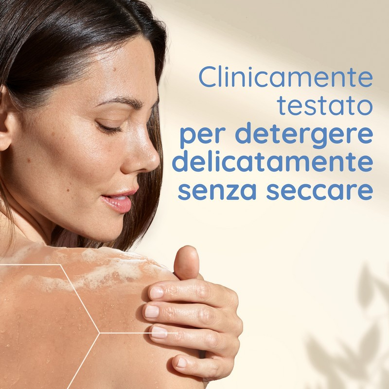 Aveeno Skin Relief Bagnodoccia Idratante per Pelle Molto Secca e Sensibile, Ipoallergenico, Bagnoschiuma Senza Profumo e Senza Sapone, Formula Vegana 500 ml