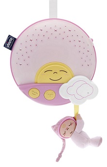 Chicco Gioco Proiettore Pannello Tramonto Rosa 0-36 Mesi