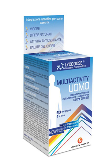 Multiactivity uomo integratore alimentare 60 cpr