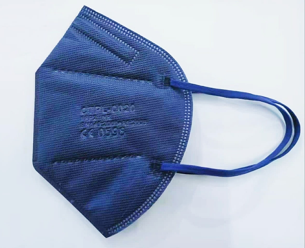 MASCHERINA FILTRANTE FFP2  M28 Made in Italy  Colore BLU 1 pezzo
